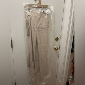 Veronica Beard Komi Pant in Limestone